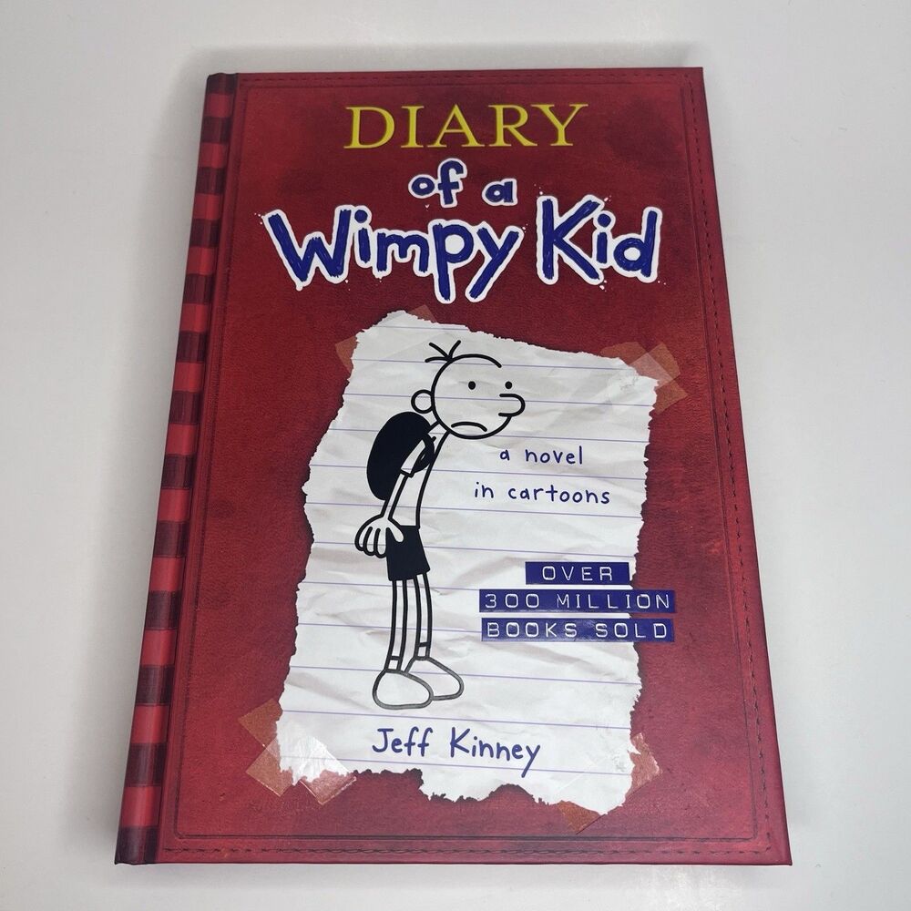 Diary of a wimpy kid Hardcover Book #1, very good condition.